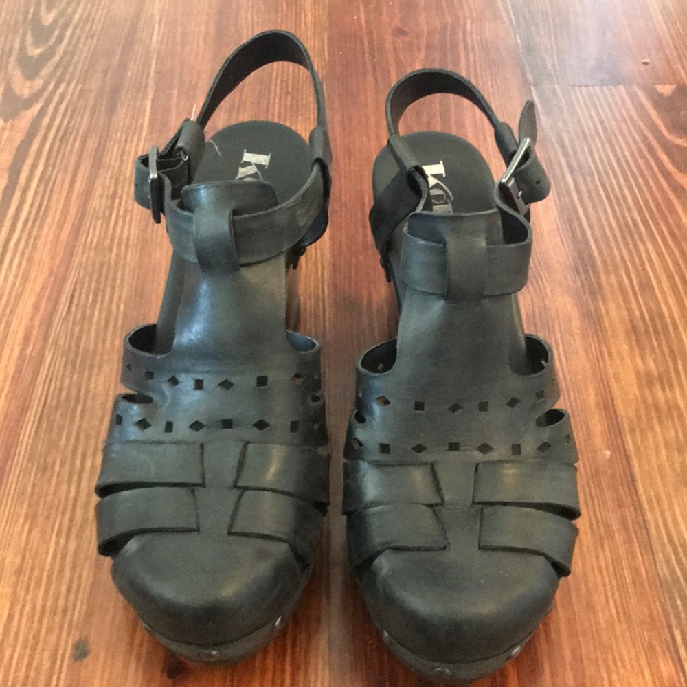 Korks by Kork-Ease Black sandals